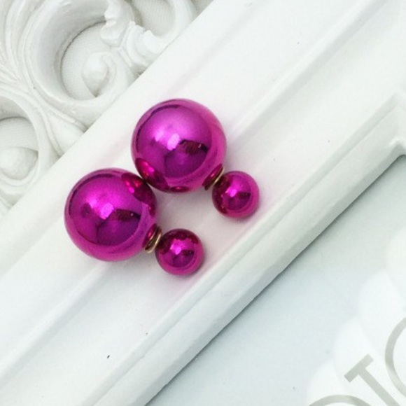 Jewelry - Double sided earrings NWOT